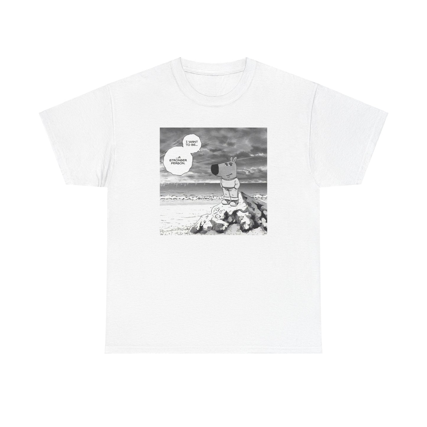 Chill Guy Sage B&W Tee