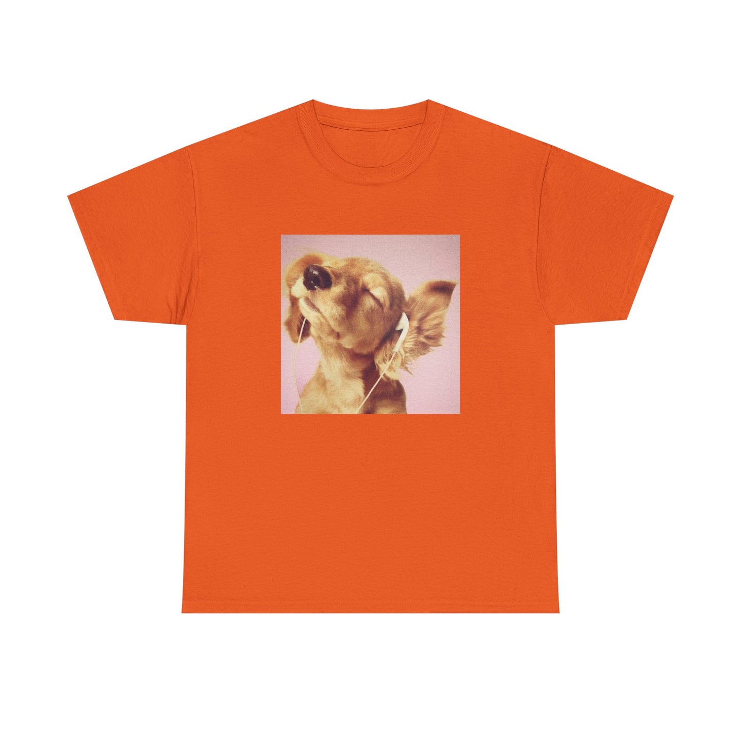 Headphones Pink Dog Tee