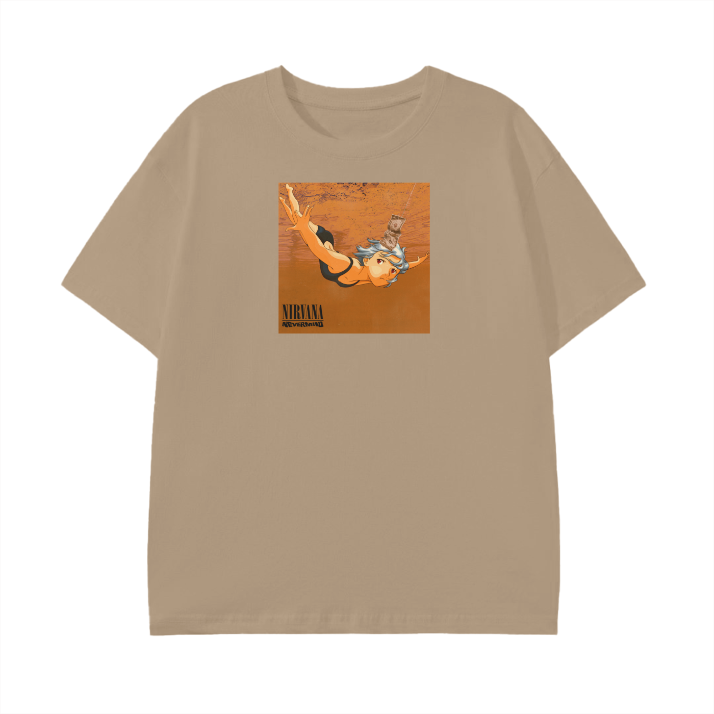 Rei Orange Nevermind Tee