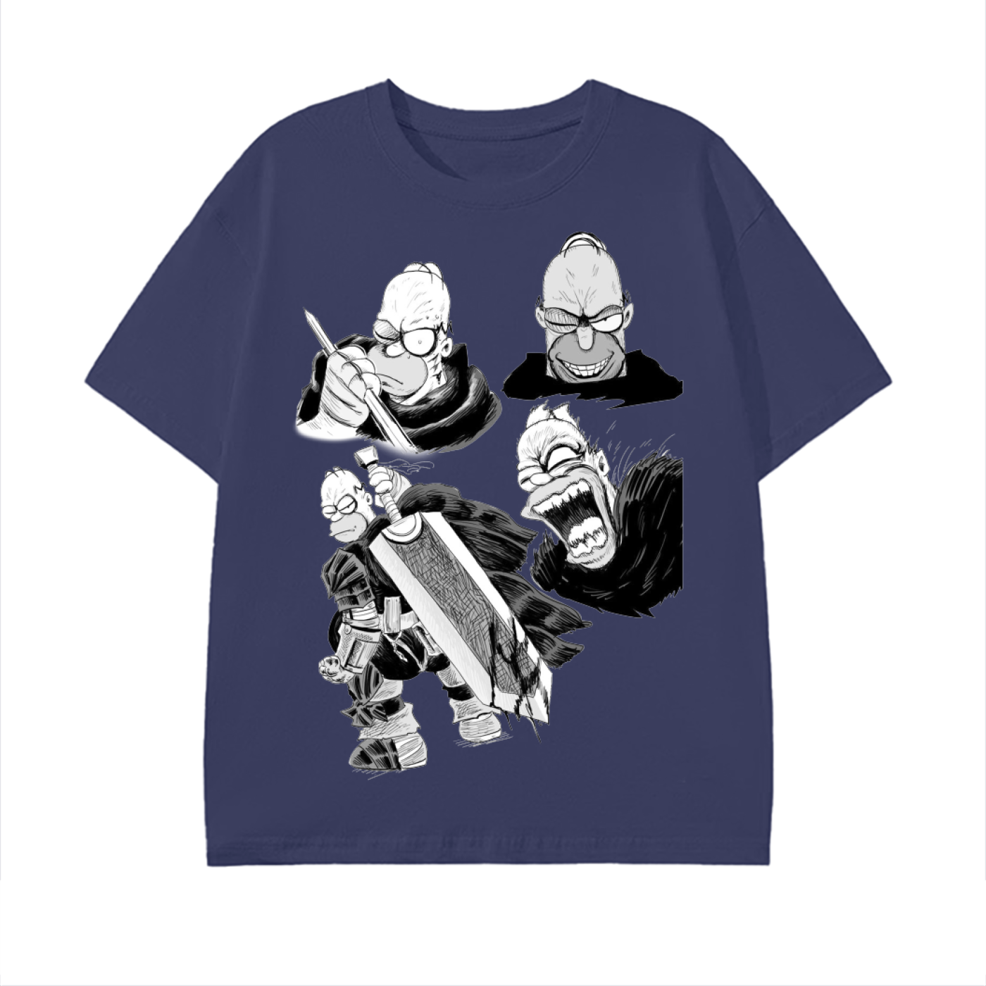 Guts Homer No txt Tee