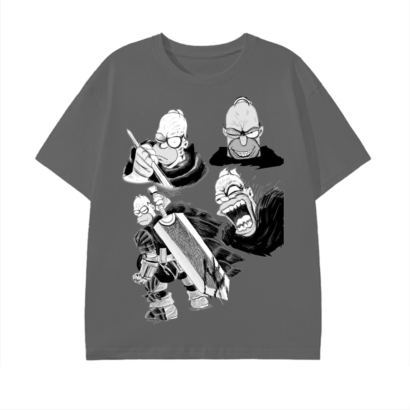 Guts Homer No txt Tee