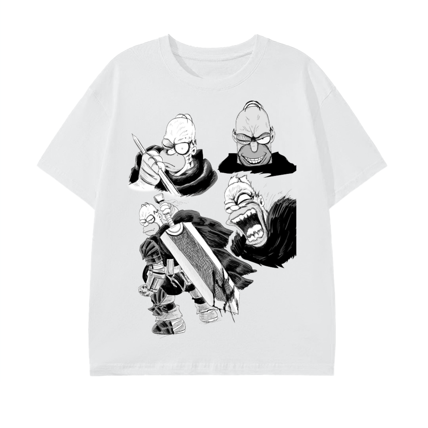 Guts Homer No txt Tee