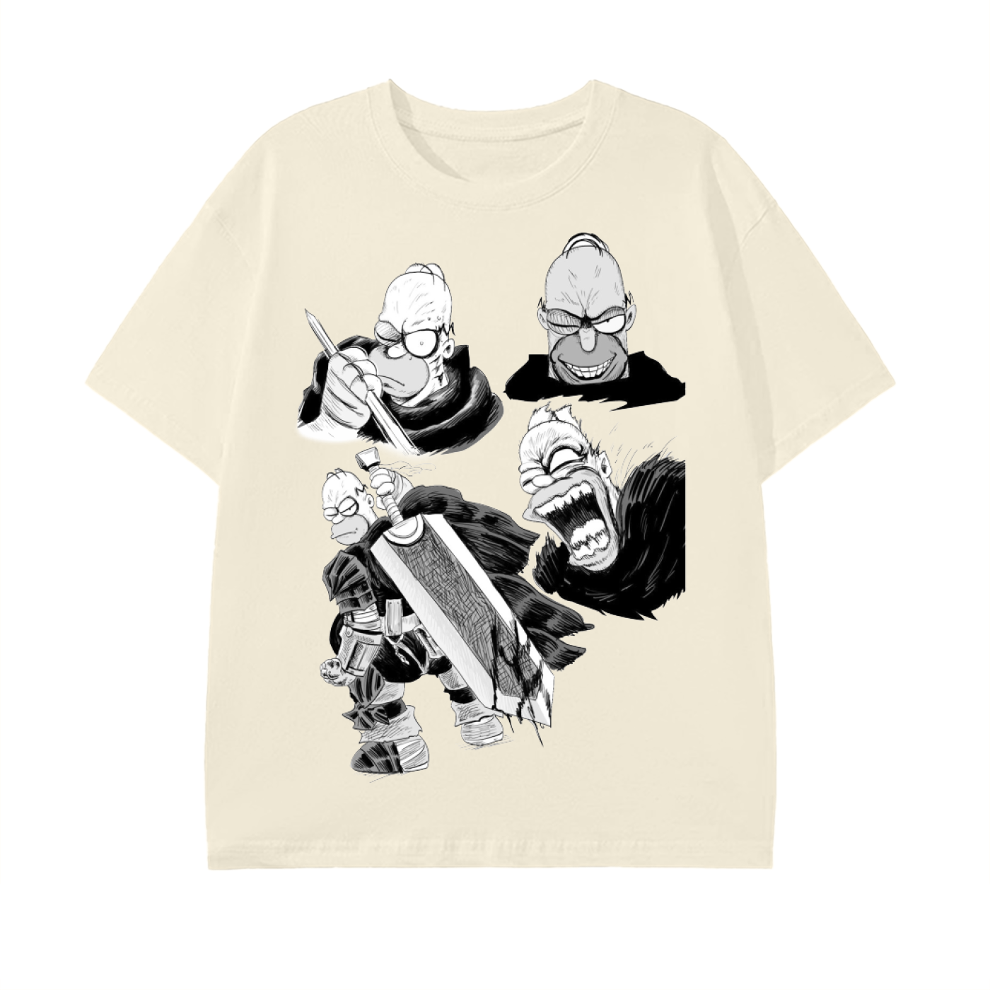 Guts Homer No txt Tee