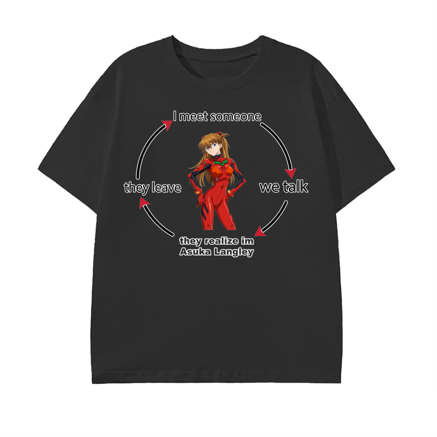 Realize I'm Red Girl Tee