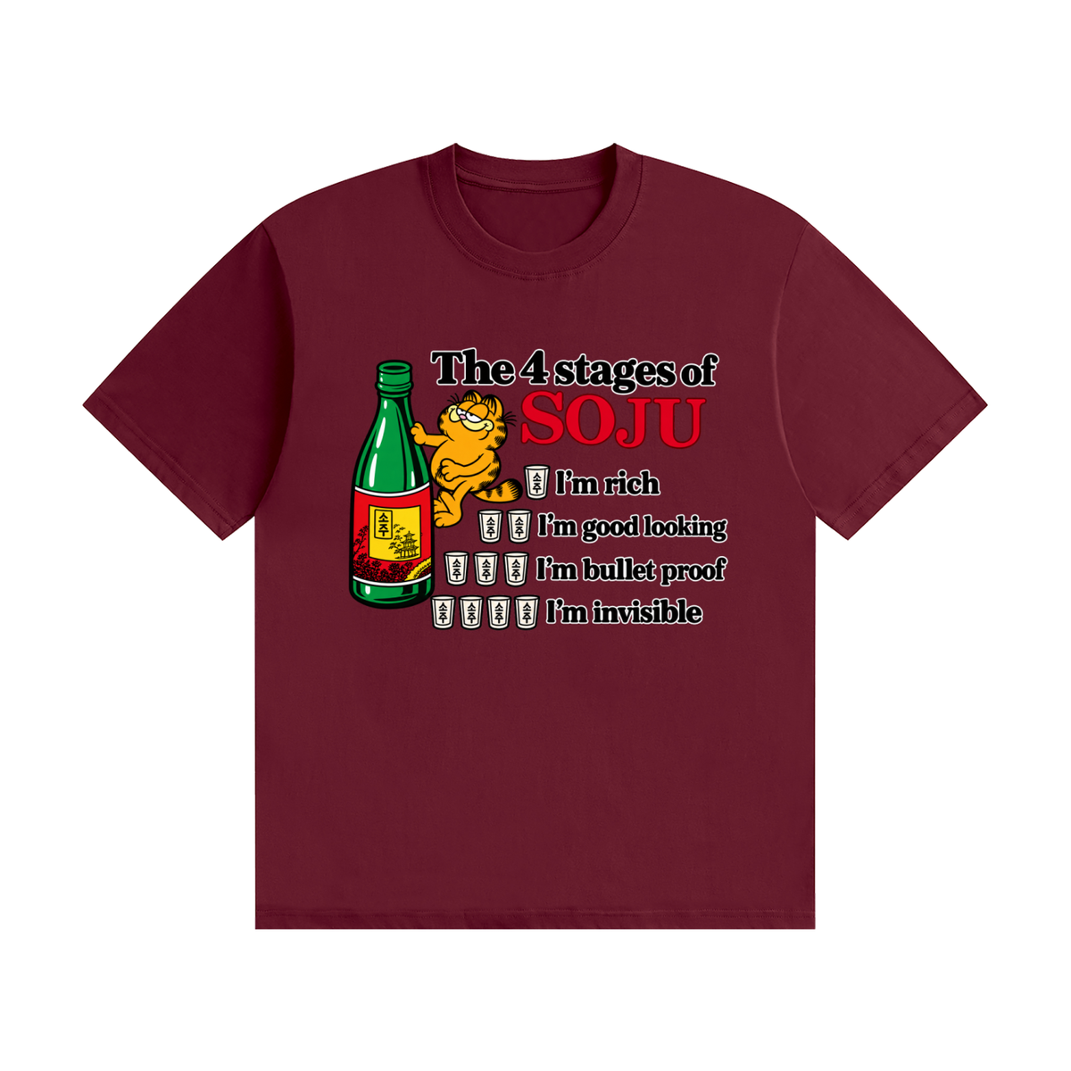 4 Stages of Soju Tee