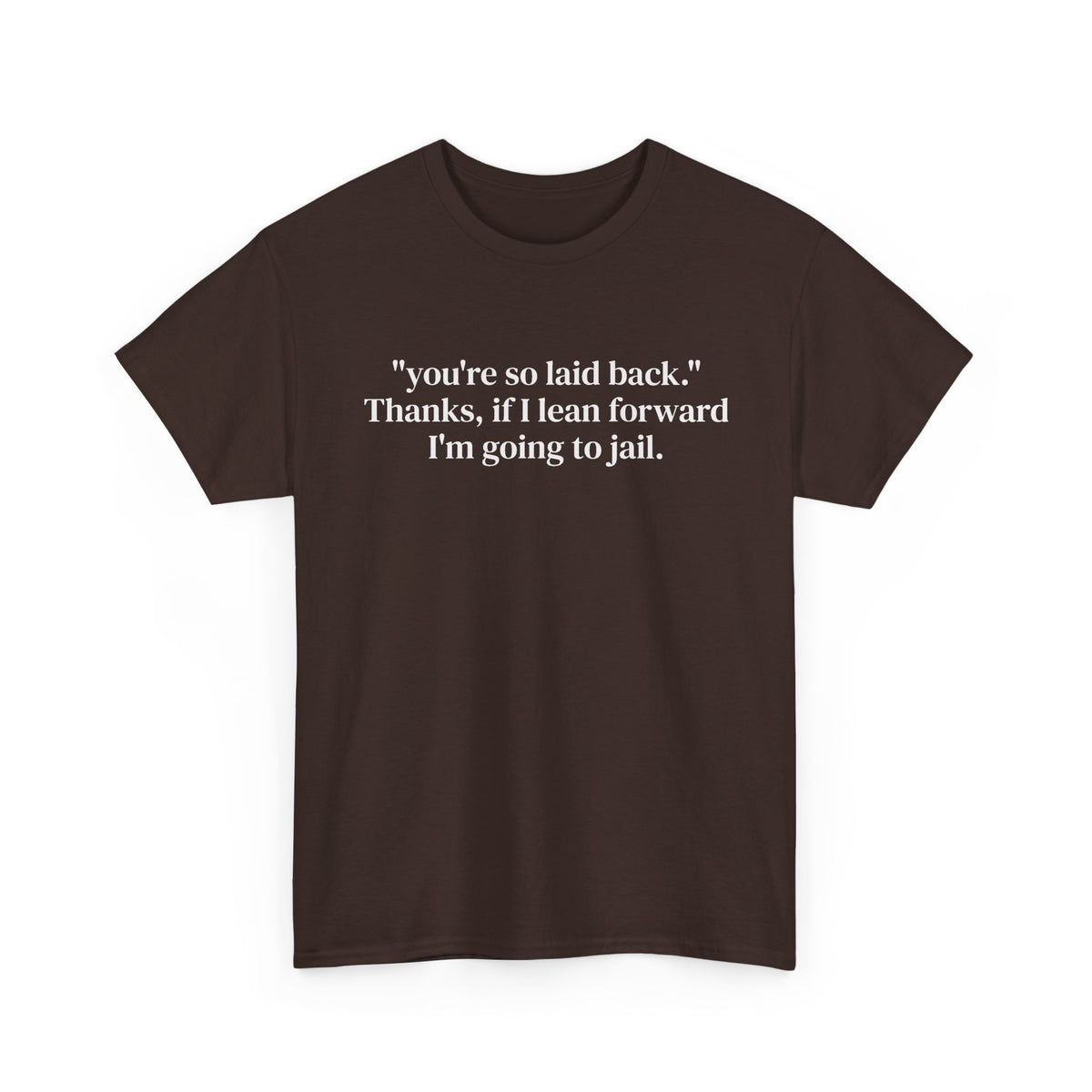 Lean Forward Tee
