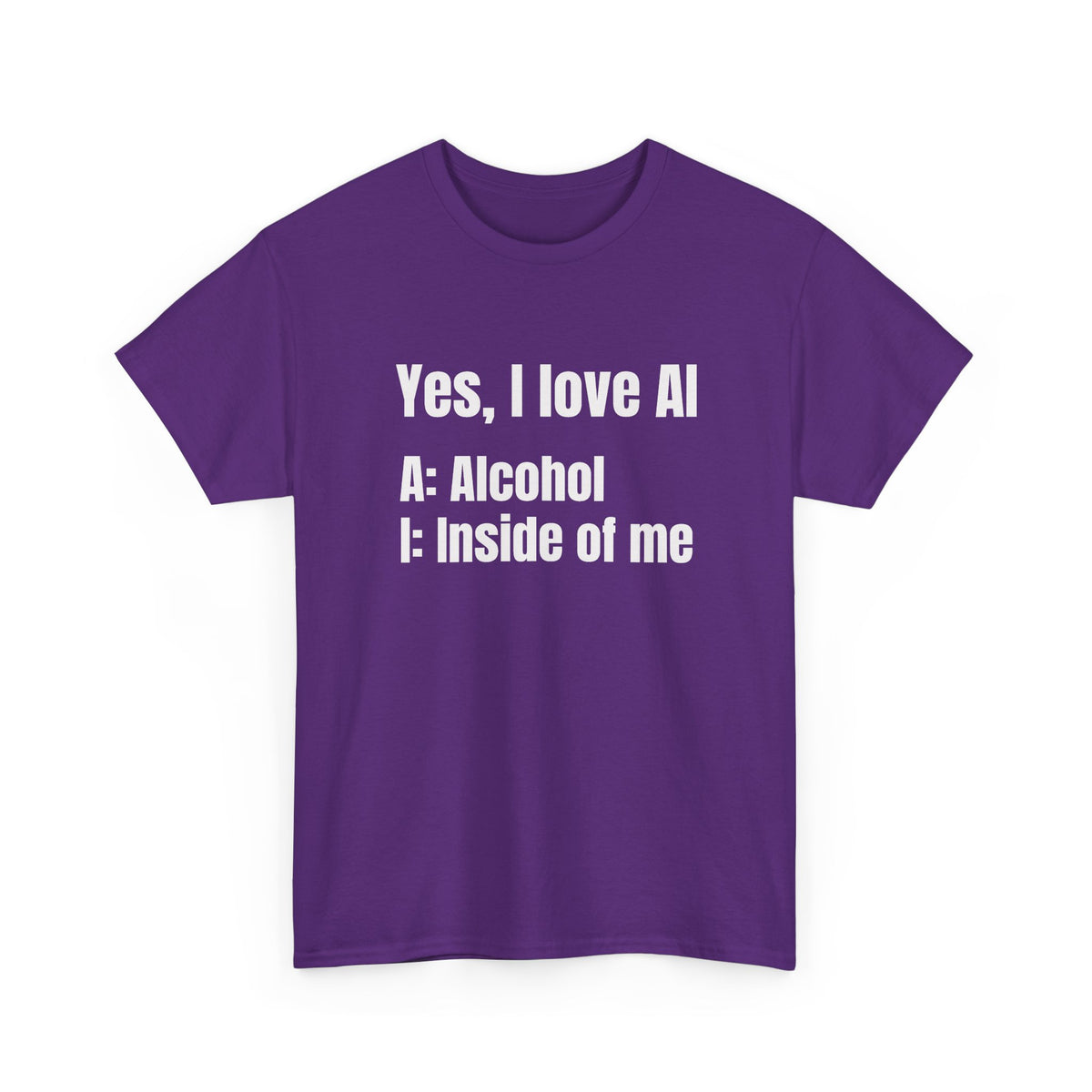 Alcohol Inside FRONT Tee