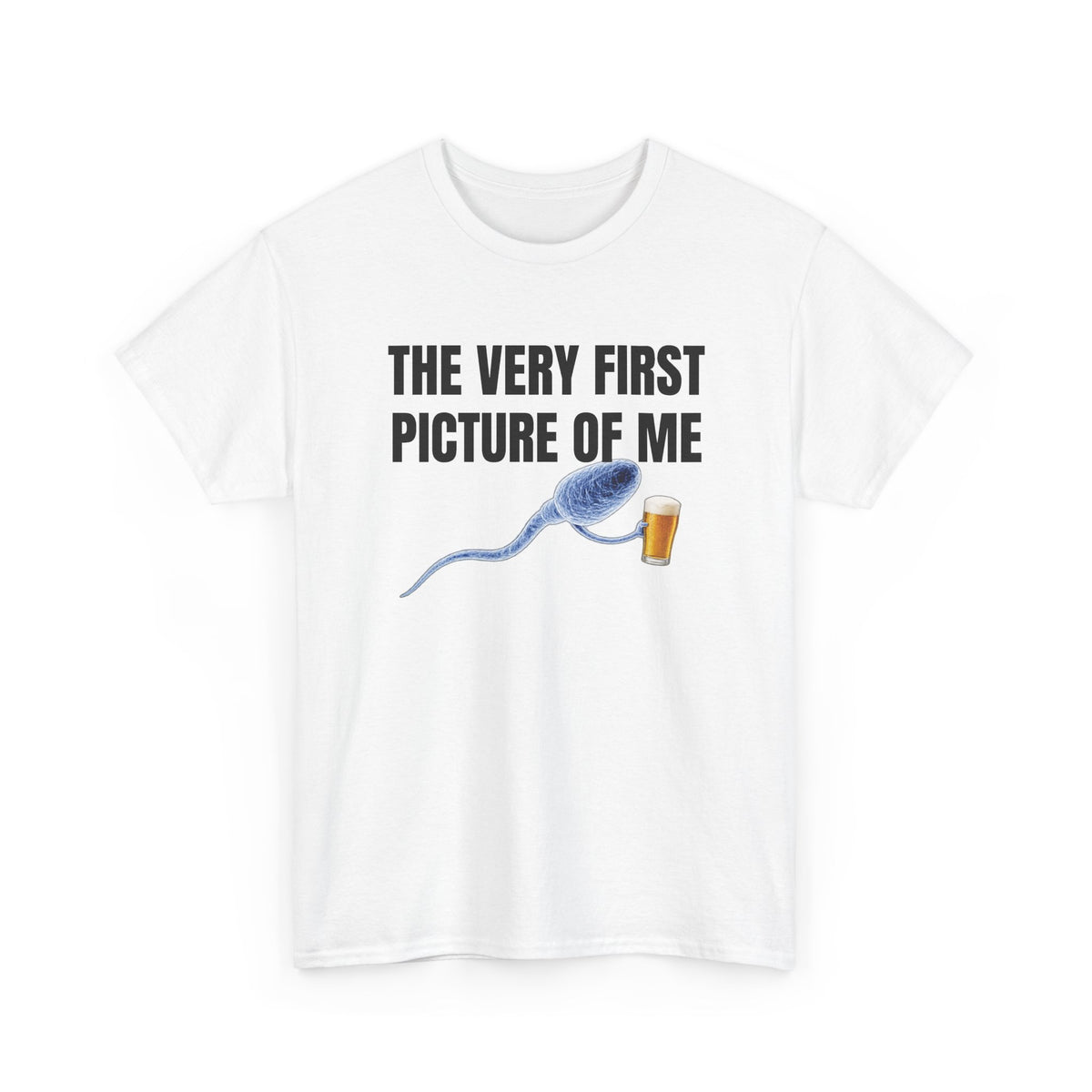 Very First Picture of Me Beer Tee