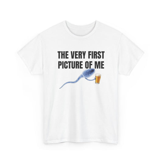 Very First Picture of Me Beer Tee