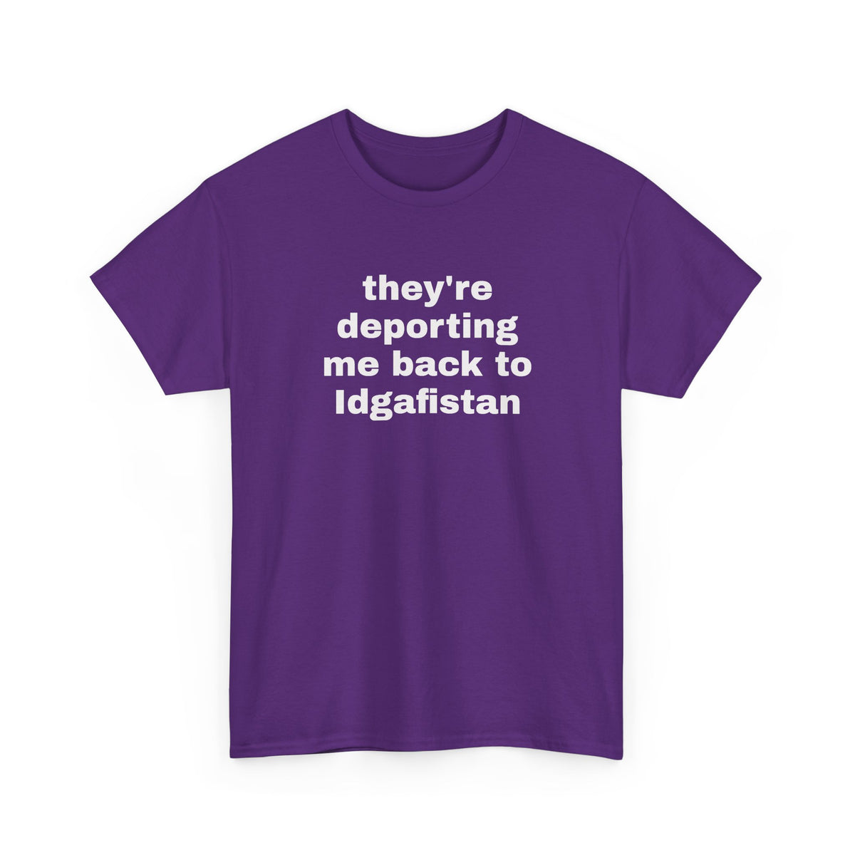 Back to IDGAF-istan Tee