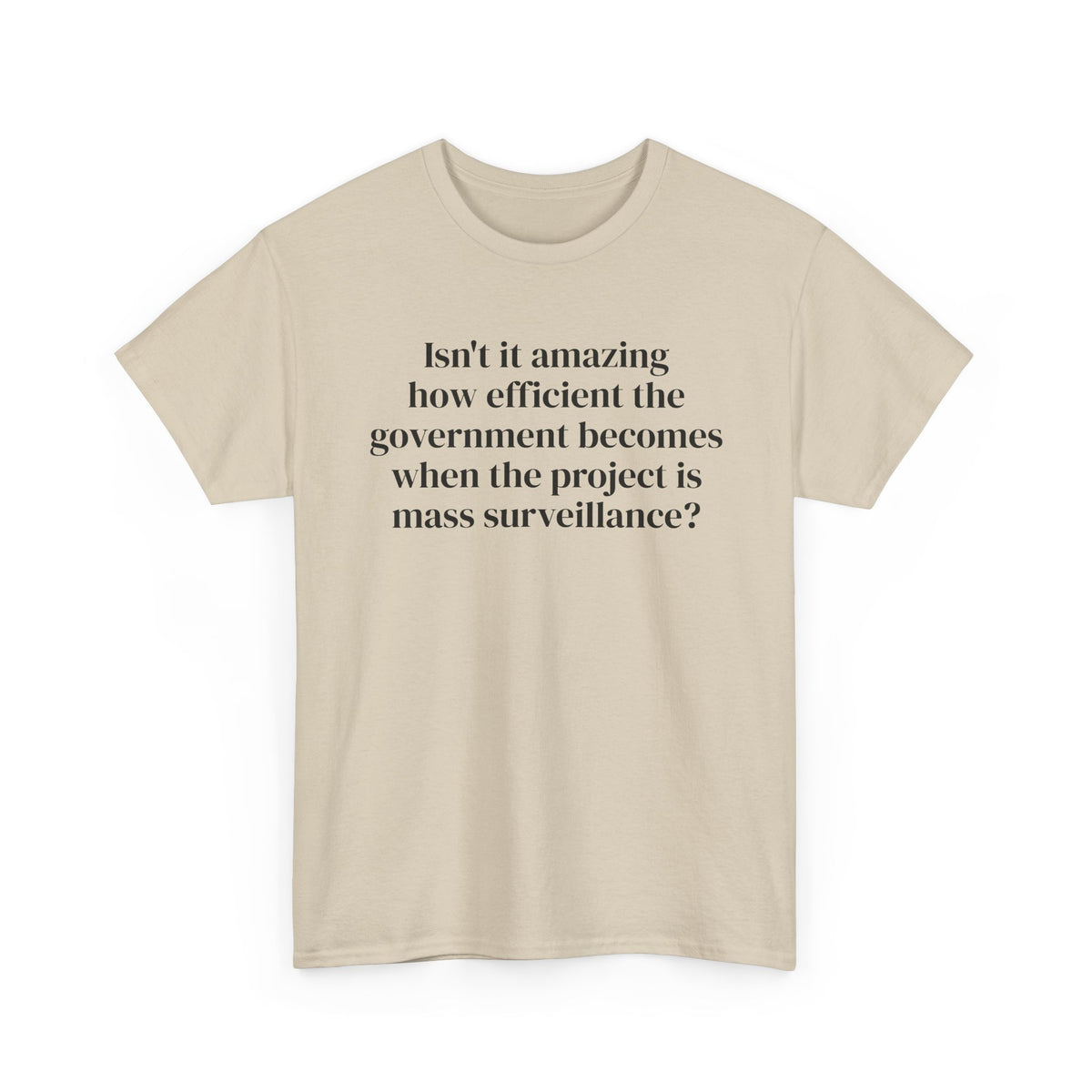Mass Surveillance Tee