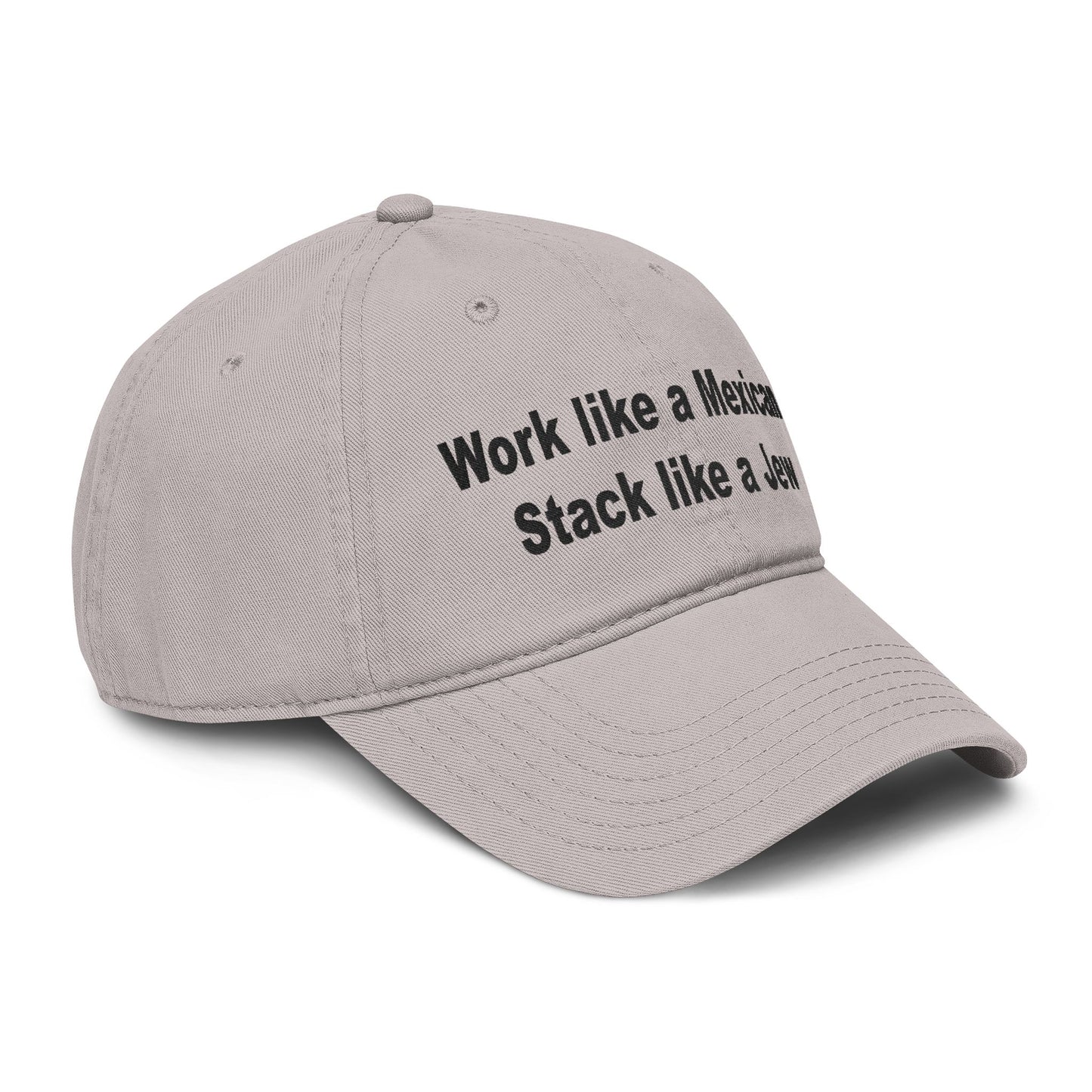Stack Embroidered Baseball Cap