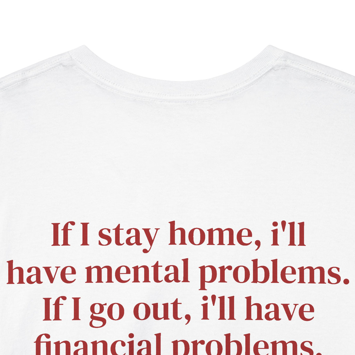 Financial Problems BACK Tee
