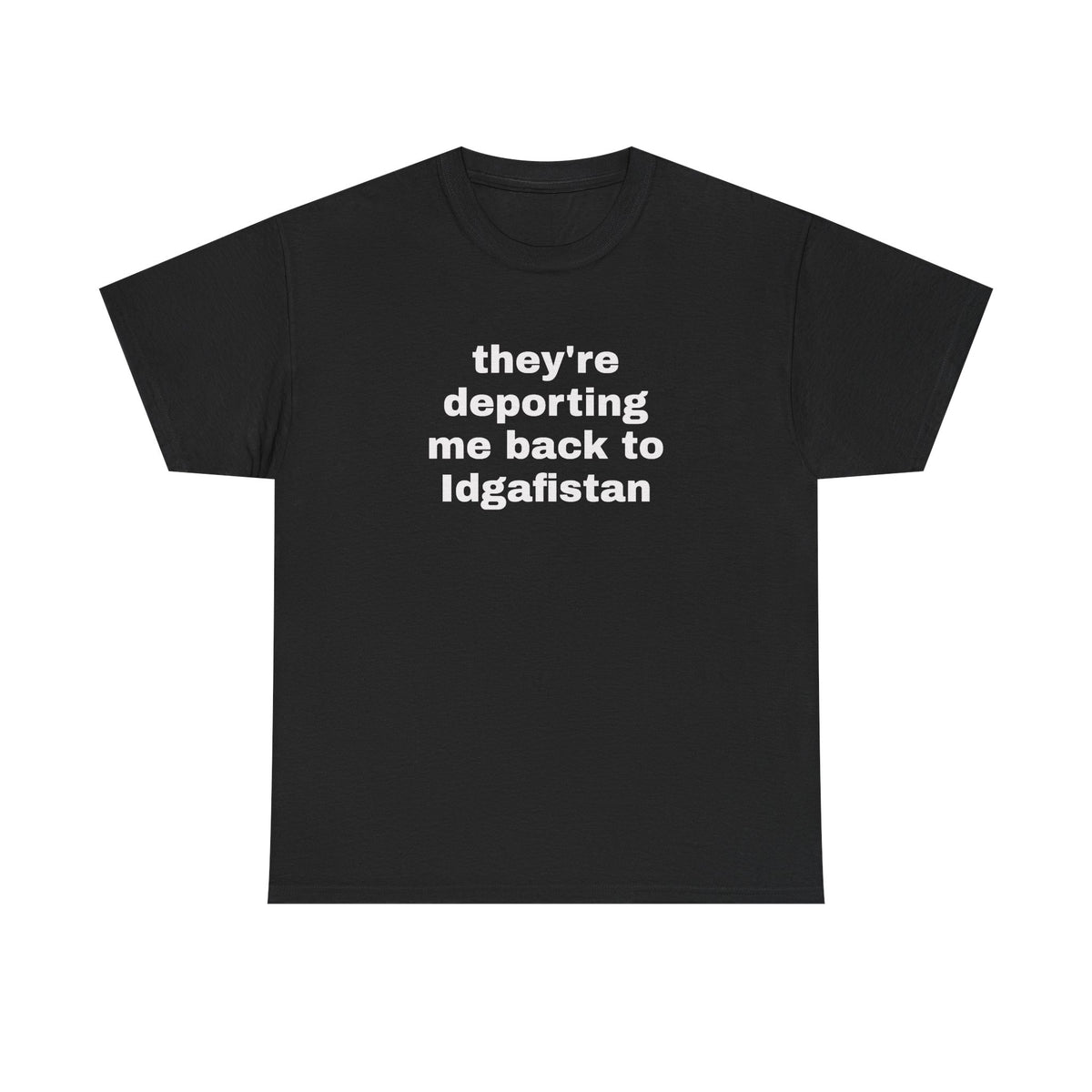 Back to IDGAF-istan Tee