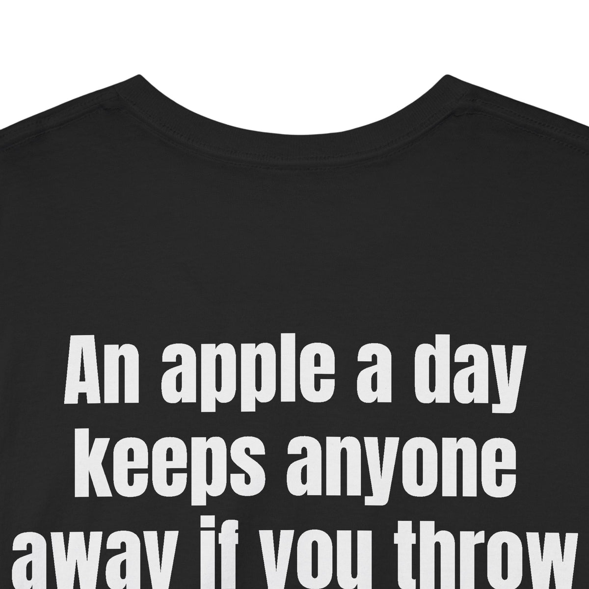 Apple A Day Back Tee
