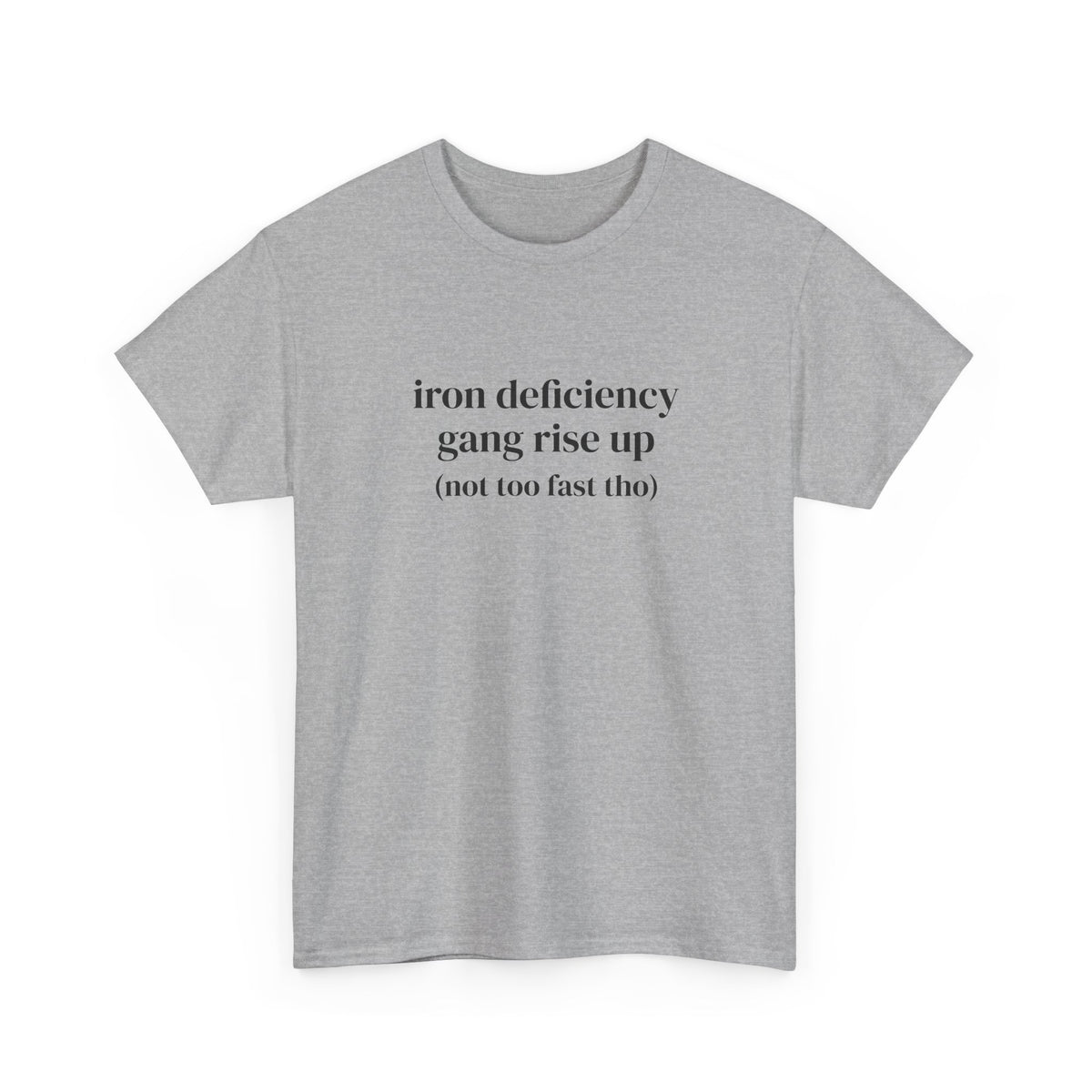 Iron Deficiency Gang Rise Up Graphic T-Shirt