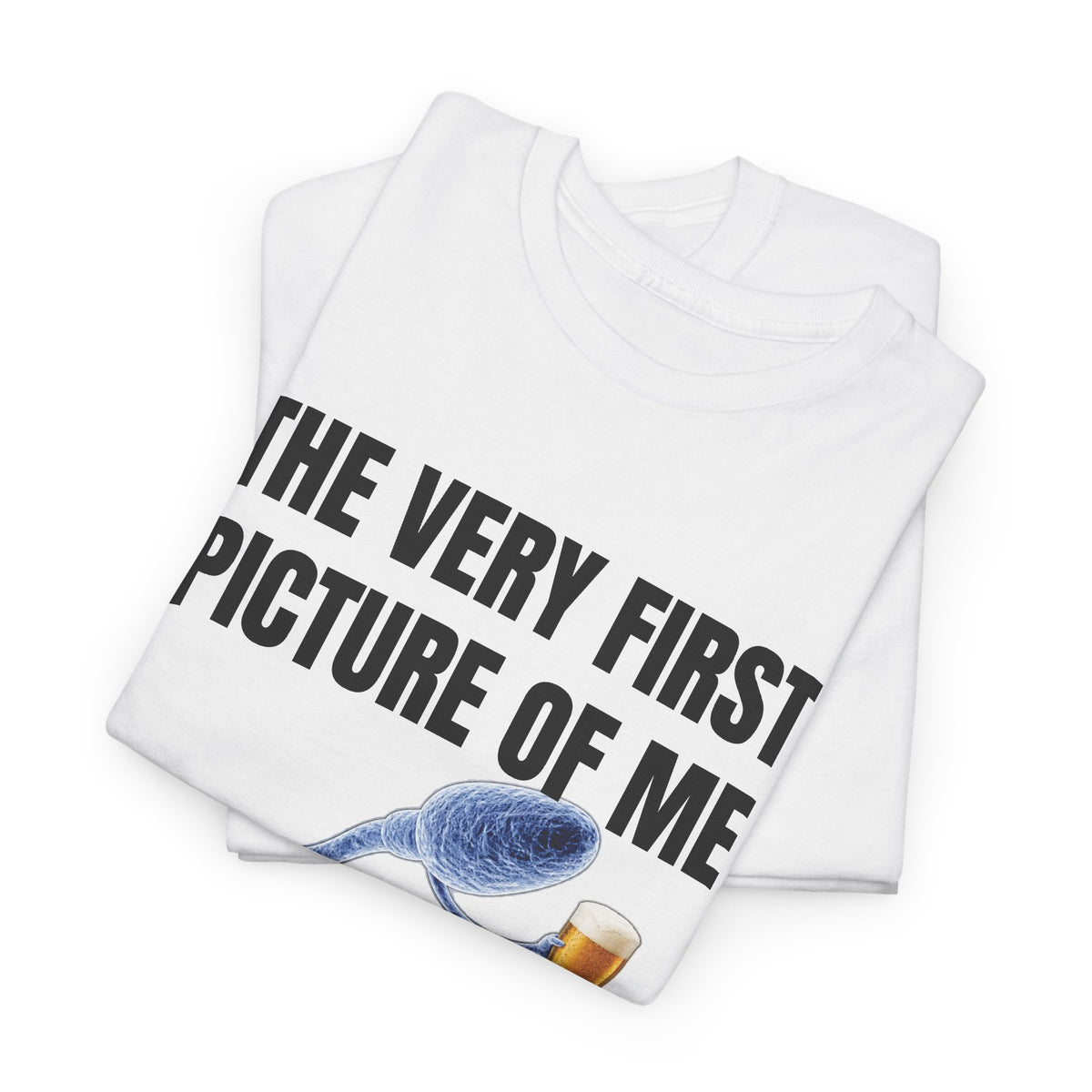 Very First Picture of Me Beer Tee
