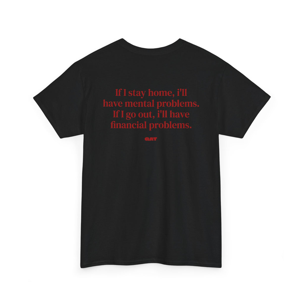Financial Problems BACK Tee