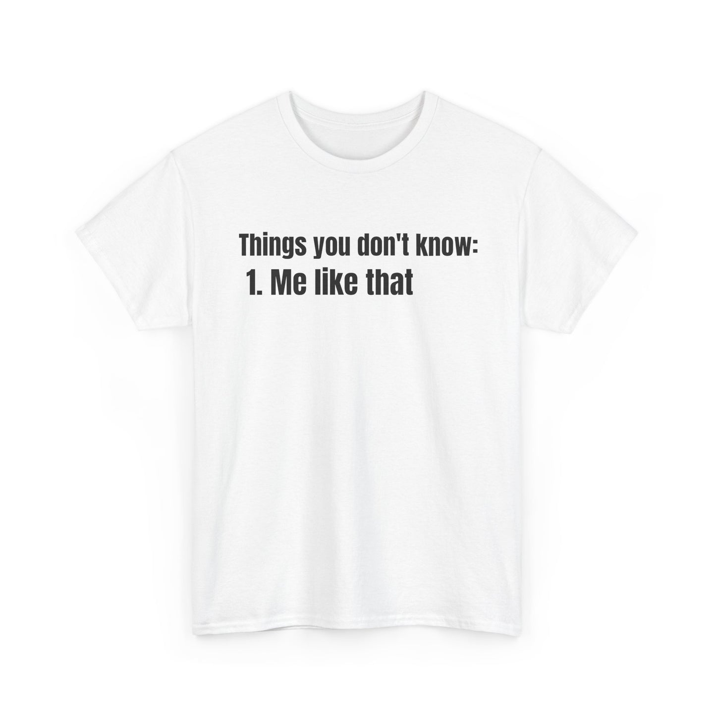 Know Me Tee