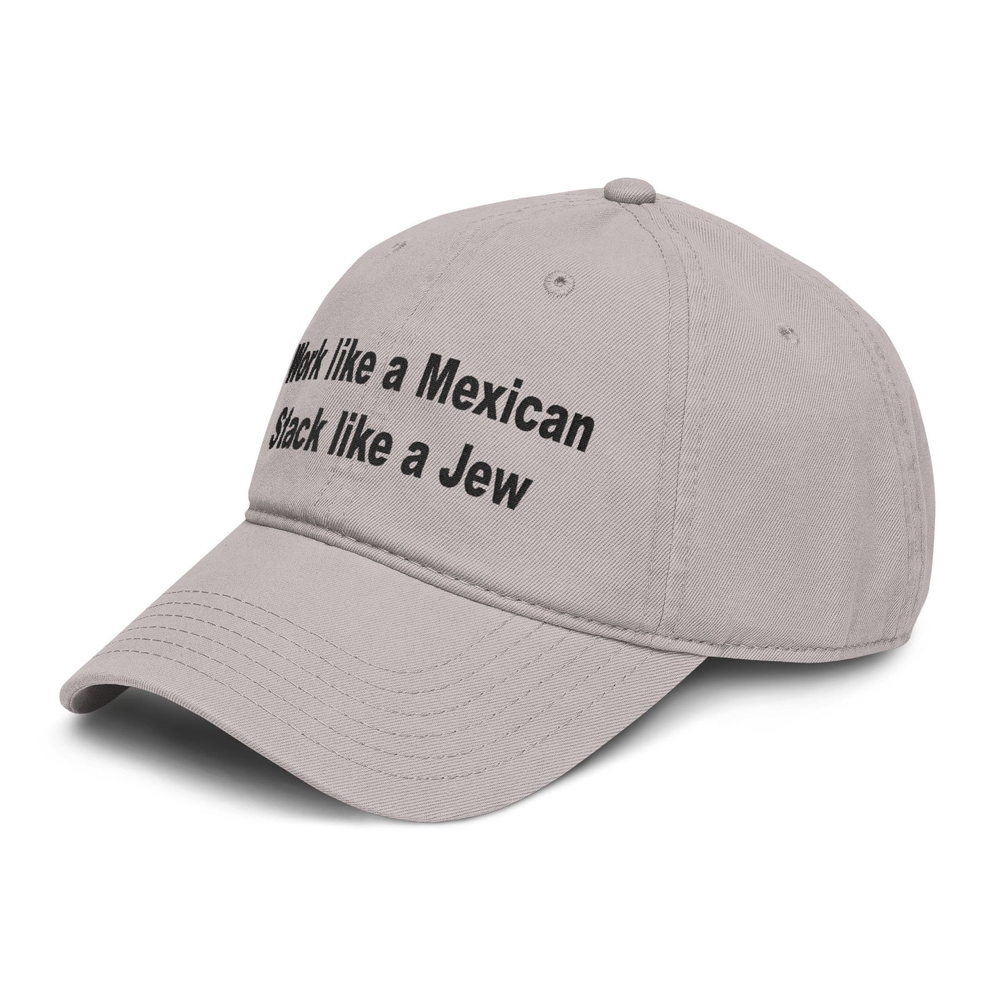 Stack Embroidered Baseball Cap