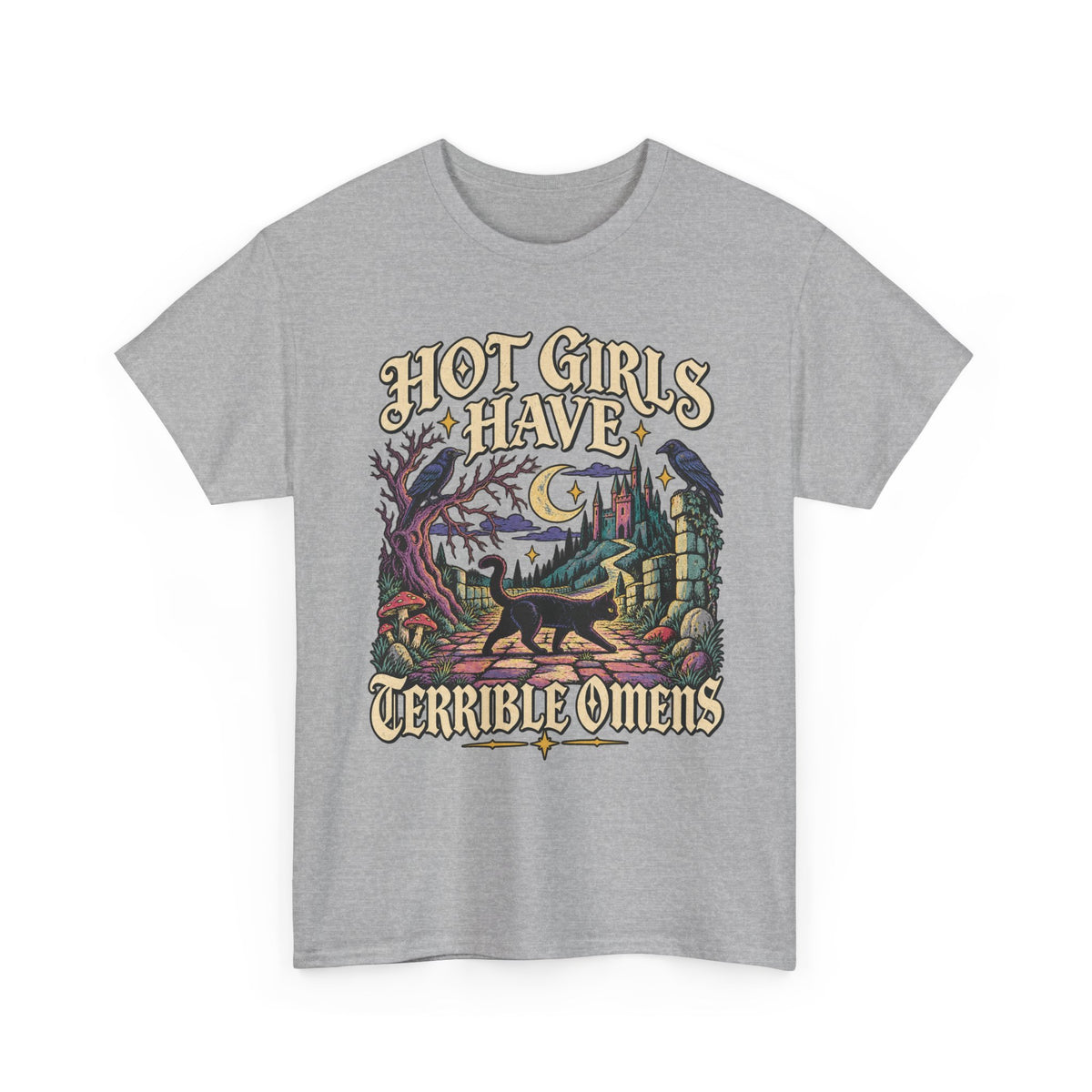 Hot Girls Have Terrible Omens Tee