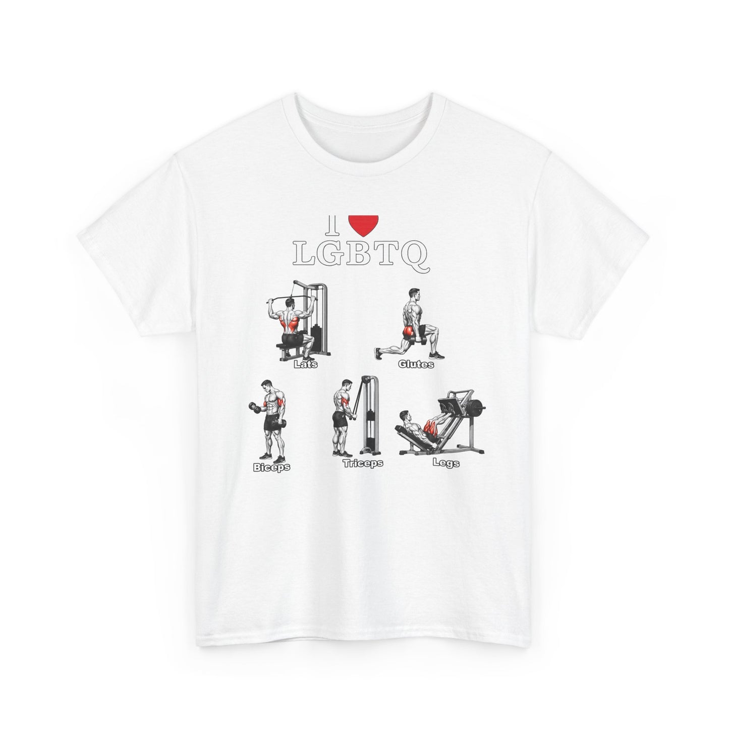 LGBTQ Gym Tee
