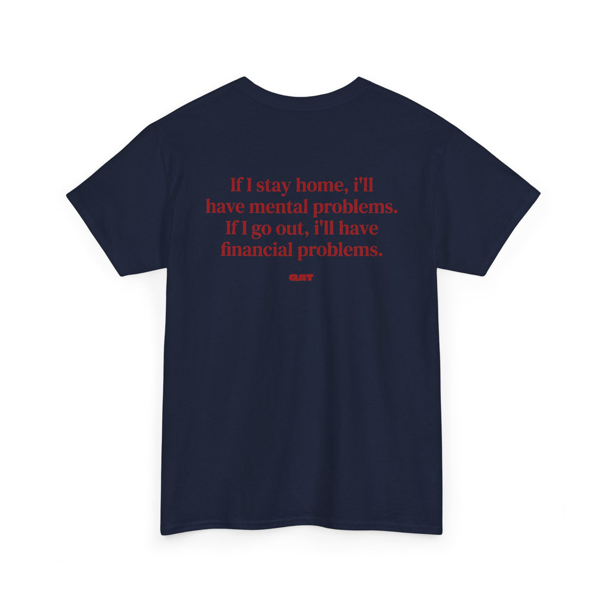 Financial Problems BACK Tee