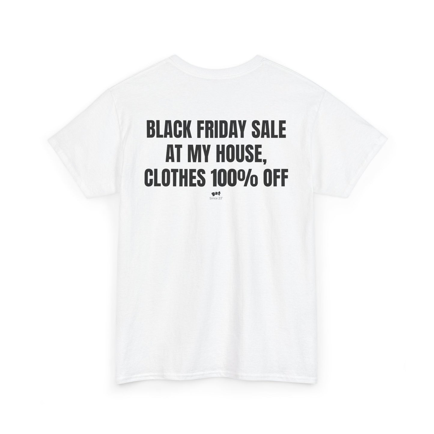 Black Friday Back Tee