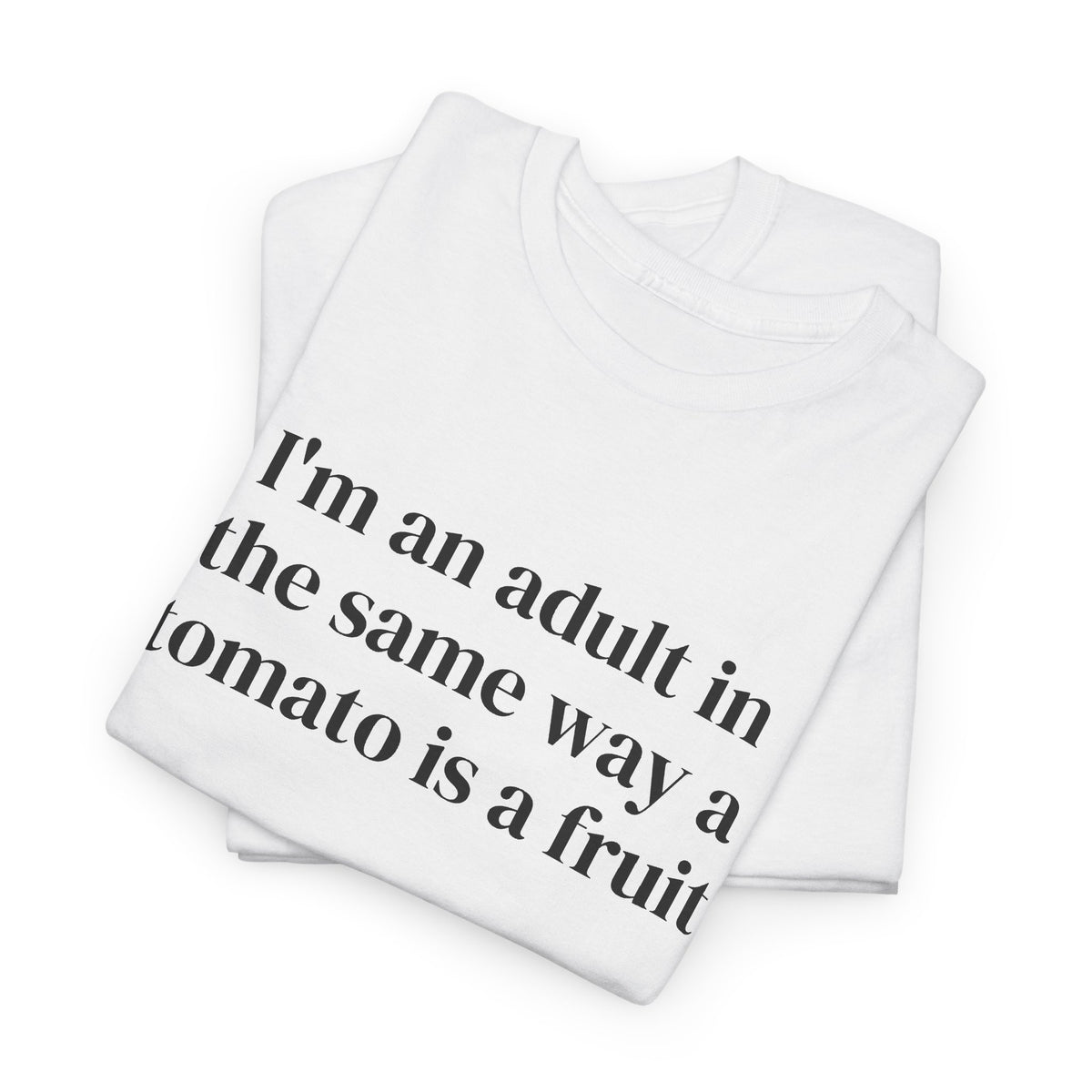 Tomato Fruit Front Tee