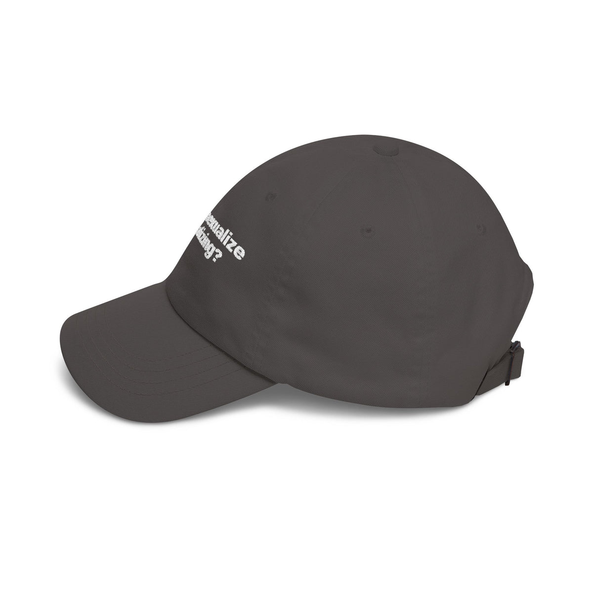 Can We Sexualize Normalizing? Embroidered Dad Cap