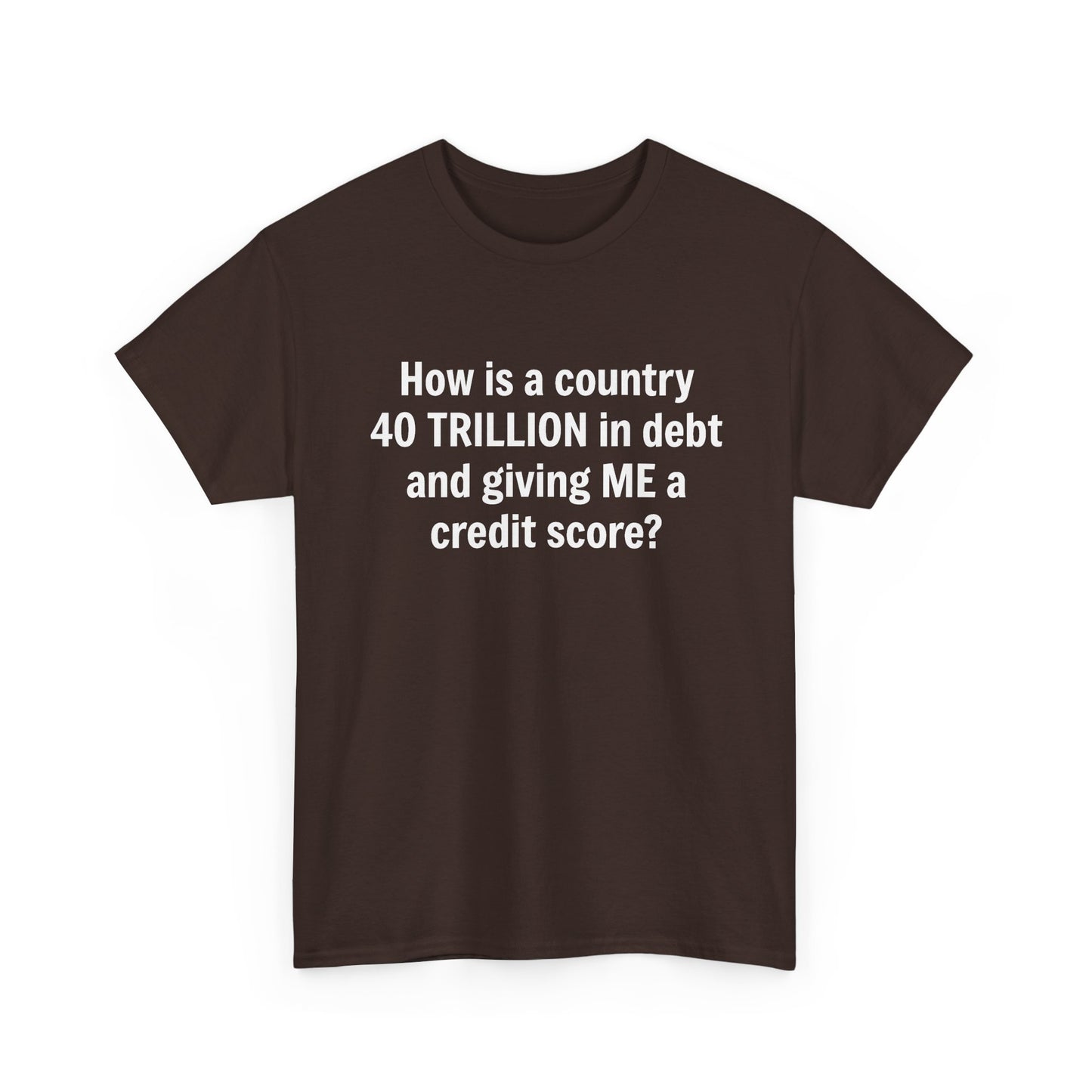Credit Score Tee