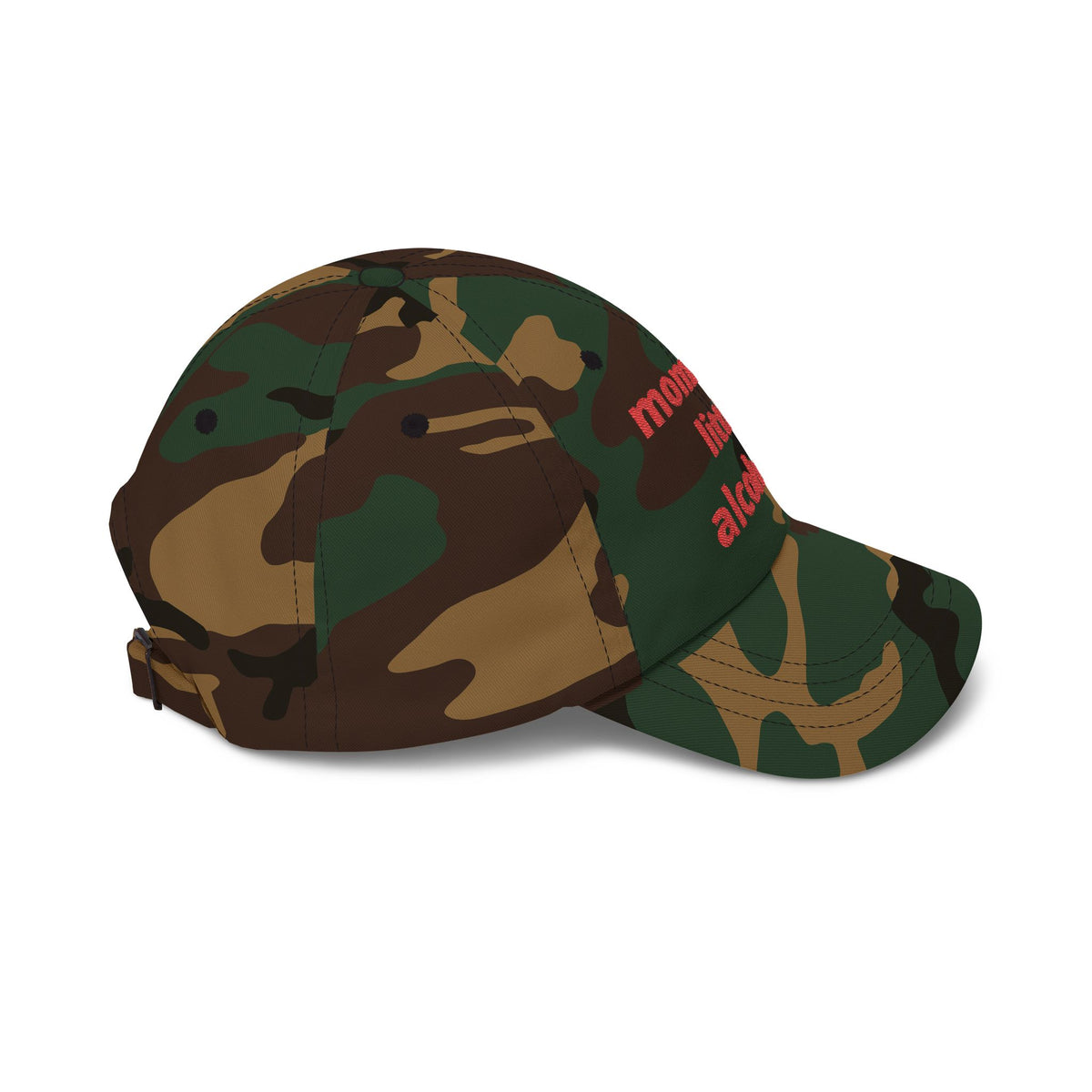 Mommy's Little Alcoholic Dad Cap