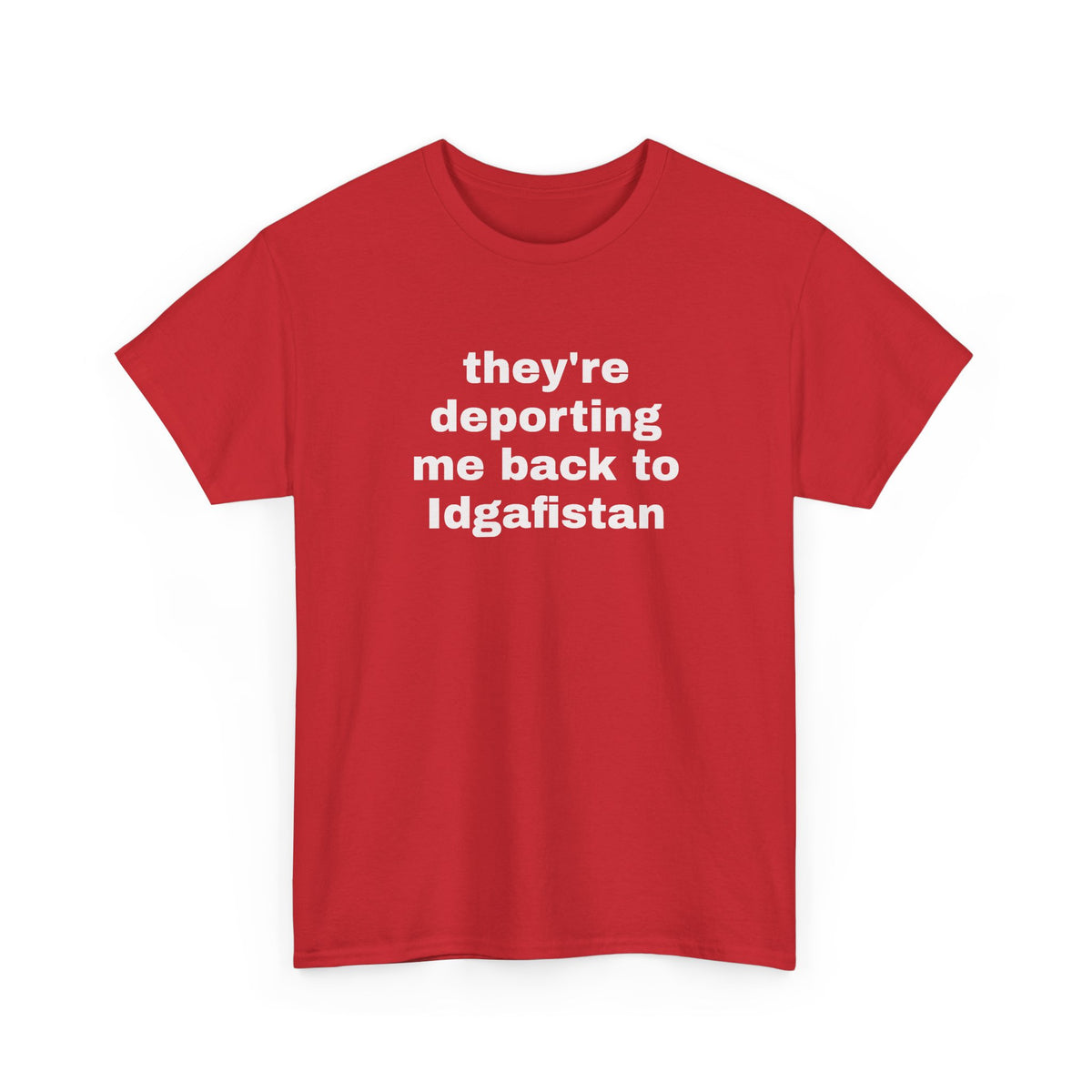 Back to IDGAF-istan Tee