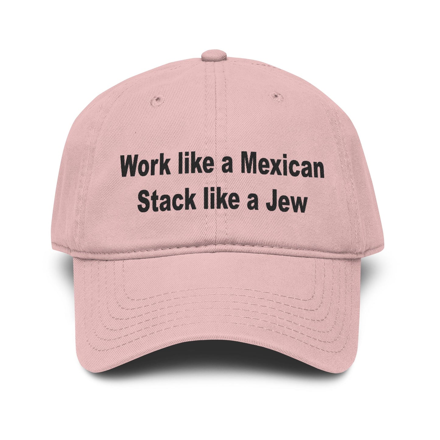 Stack Embroidered Baseball Cap