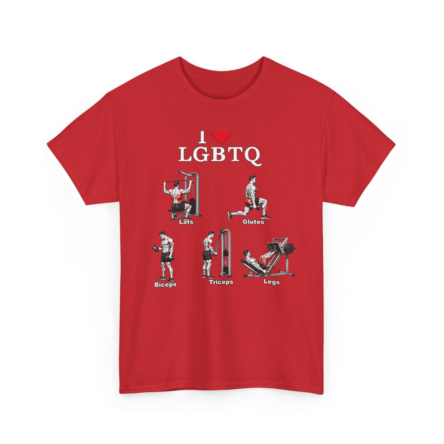 LGBTQ Gym Tee
