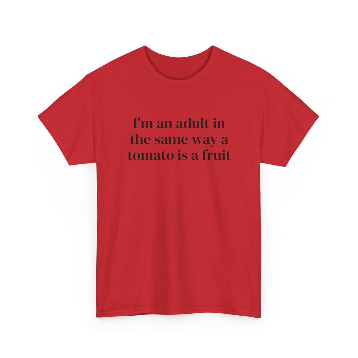 Tomato Fruit Front Tee