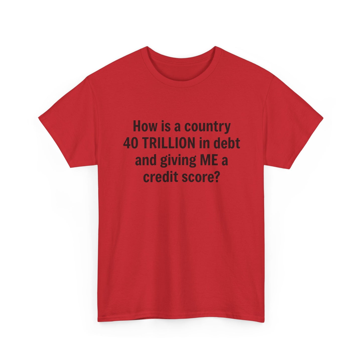 Credit Score Tee