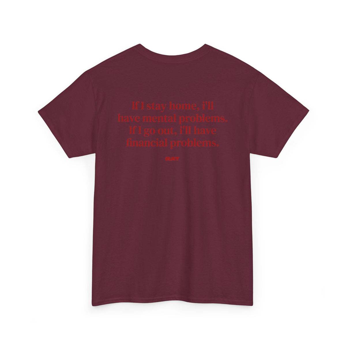 Financial Problems BACK Tee