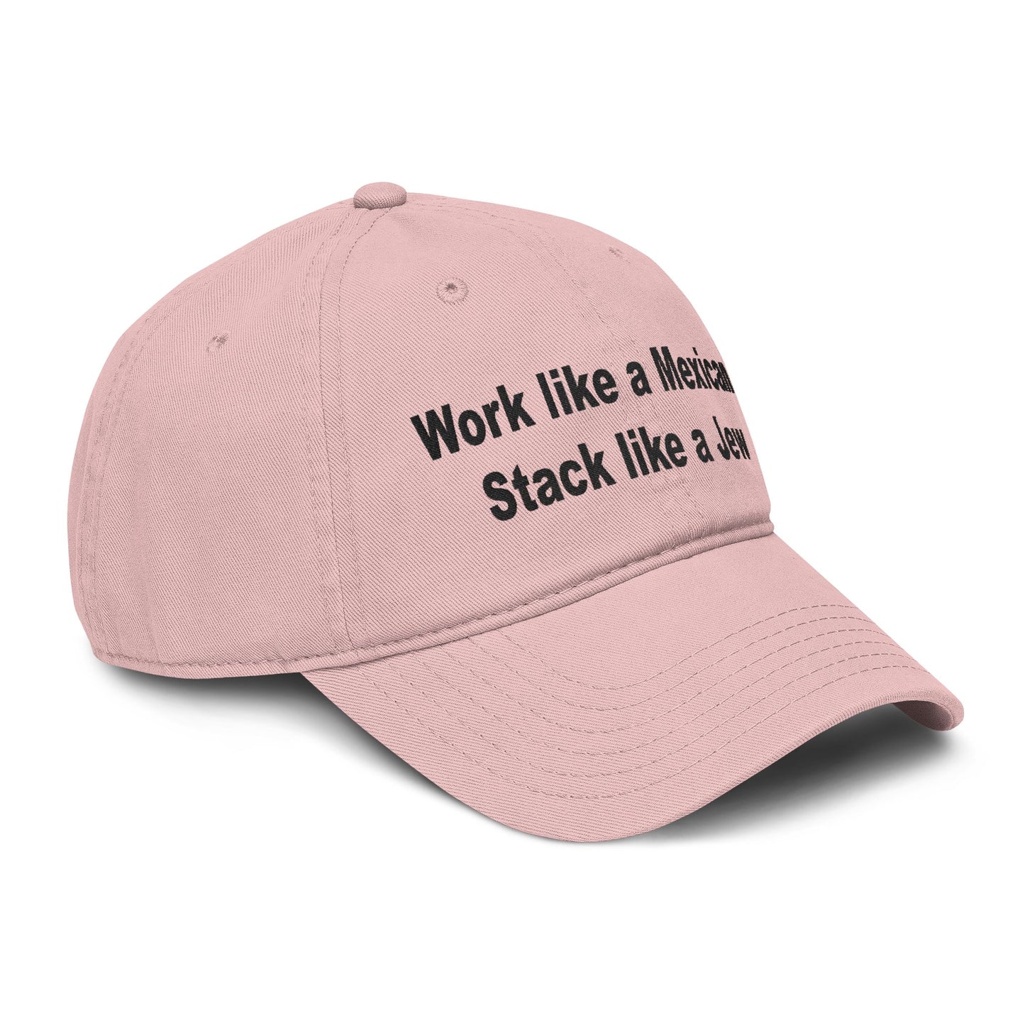Stack Embroidered Baseball Cap