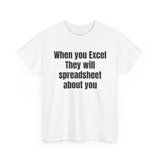 Spreadsheet Tee