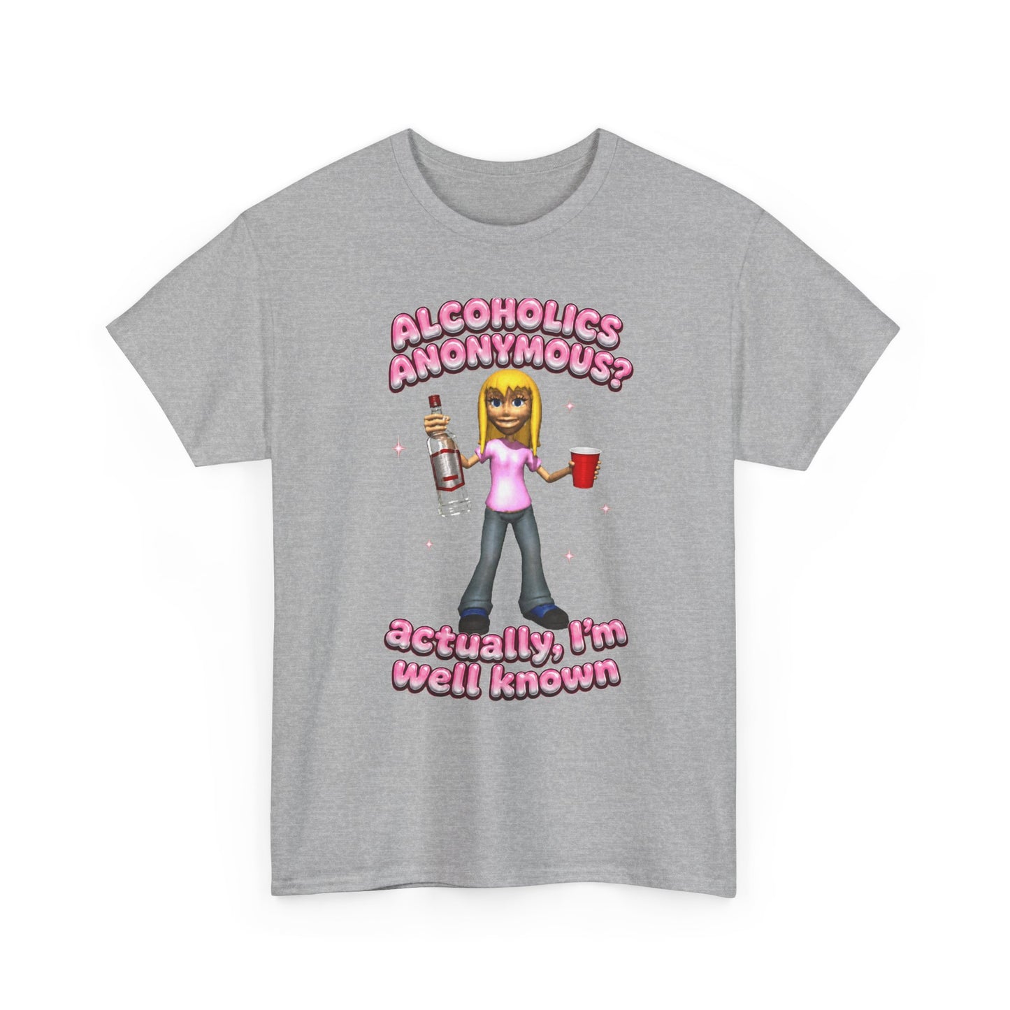 Alcoholic Anonymous Tee