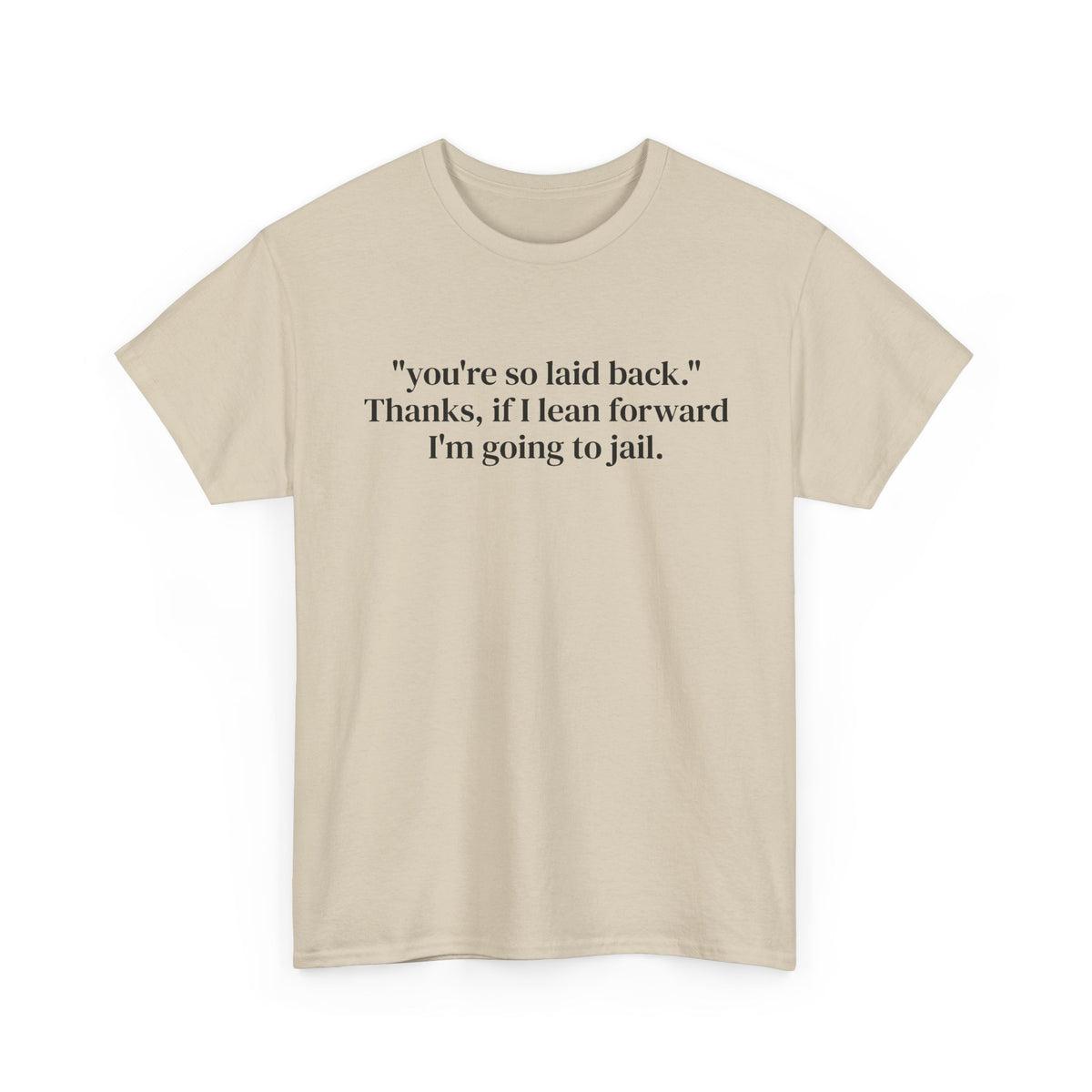 Lean Forward Tee