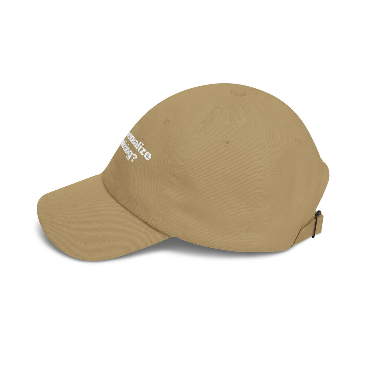 Can We Sexualize Normalizing? Embroidered Dad Cap