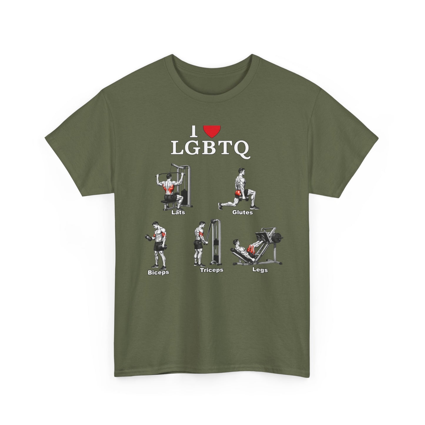 LGBTQ Gym Tee