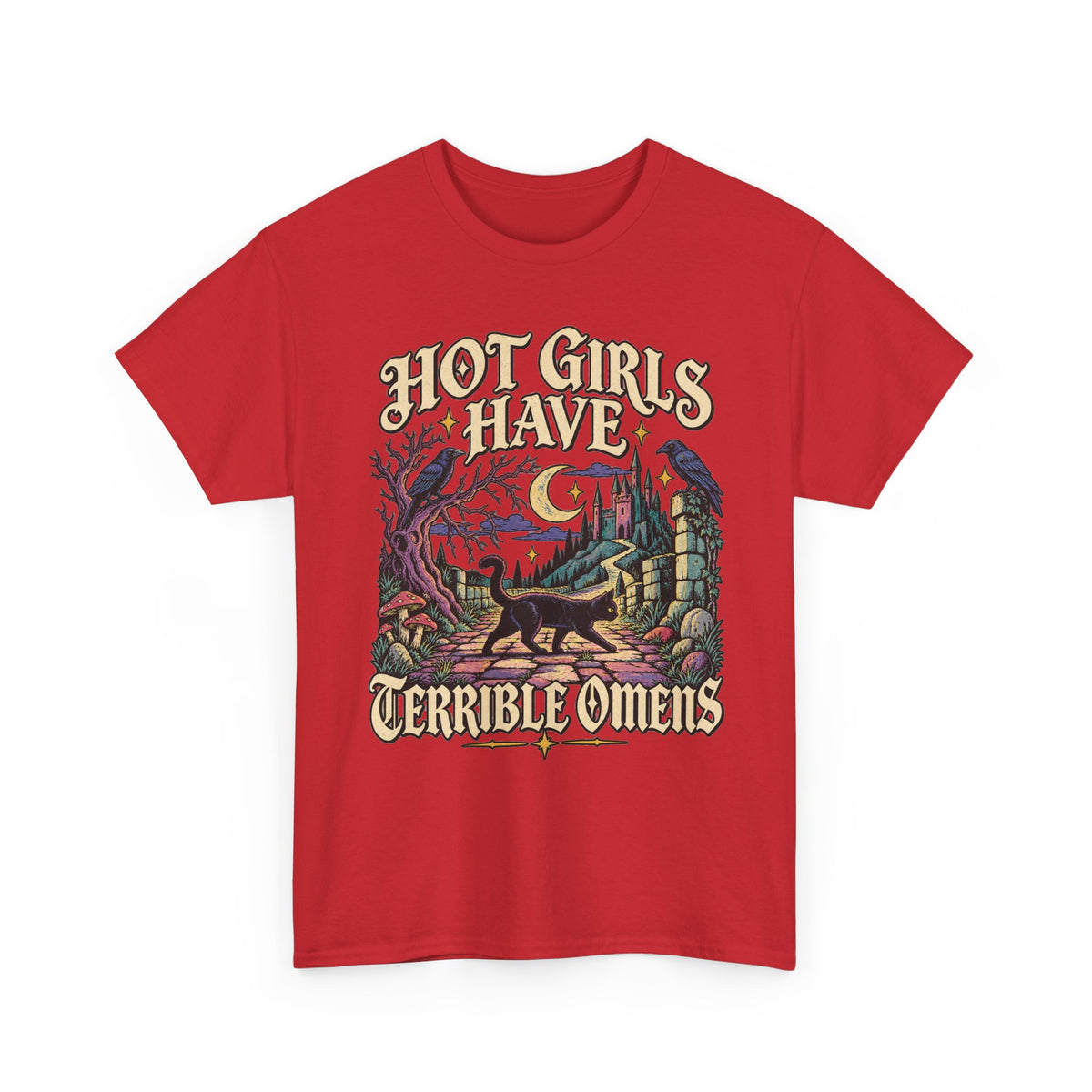 Hot Girls Have Terrible Omens Tee