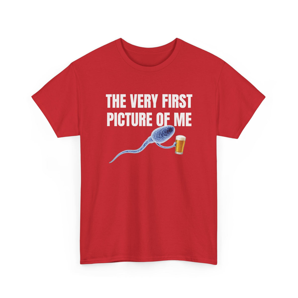 Very First Picture of Me Beer Tee