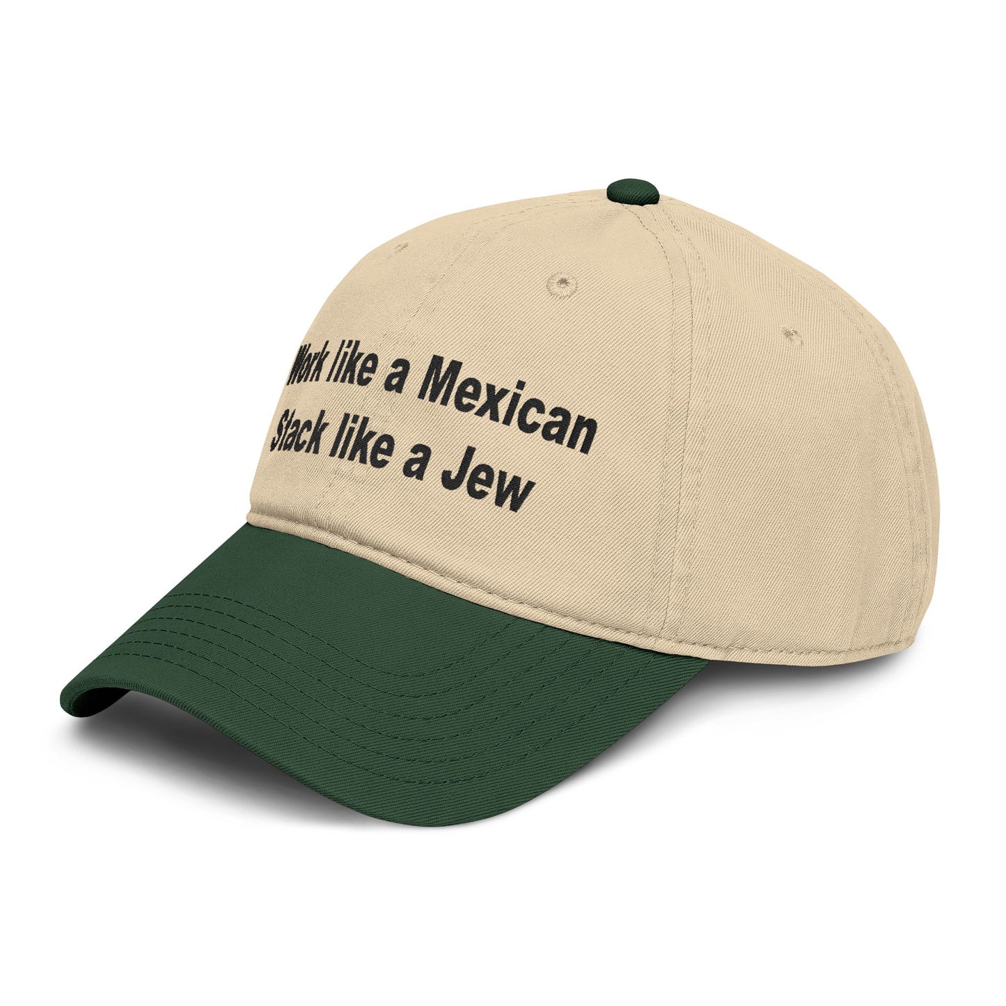 Stack Embroidered Baseball Cap
