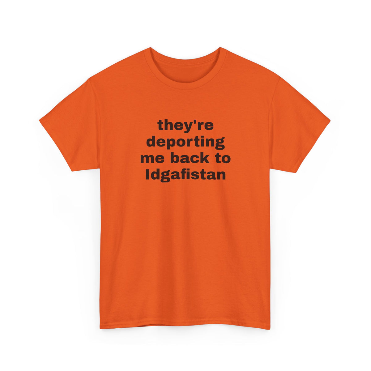 Back to IDGAF-istan Tee