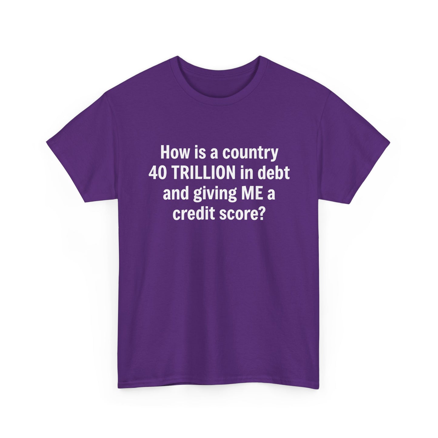 Credit Score Tee