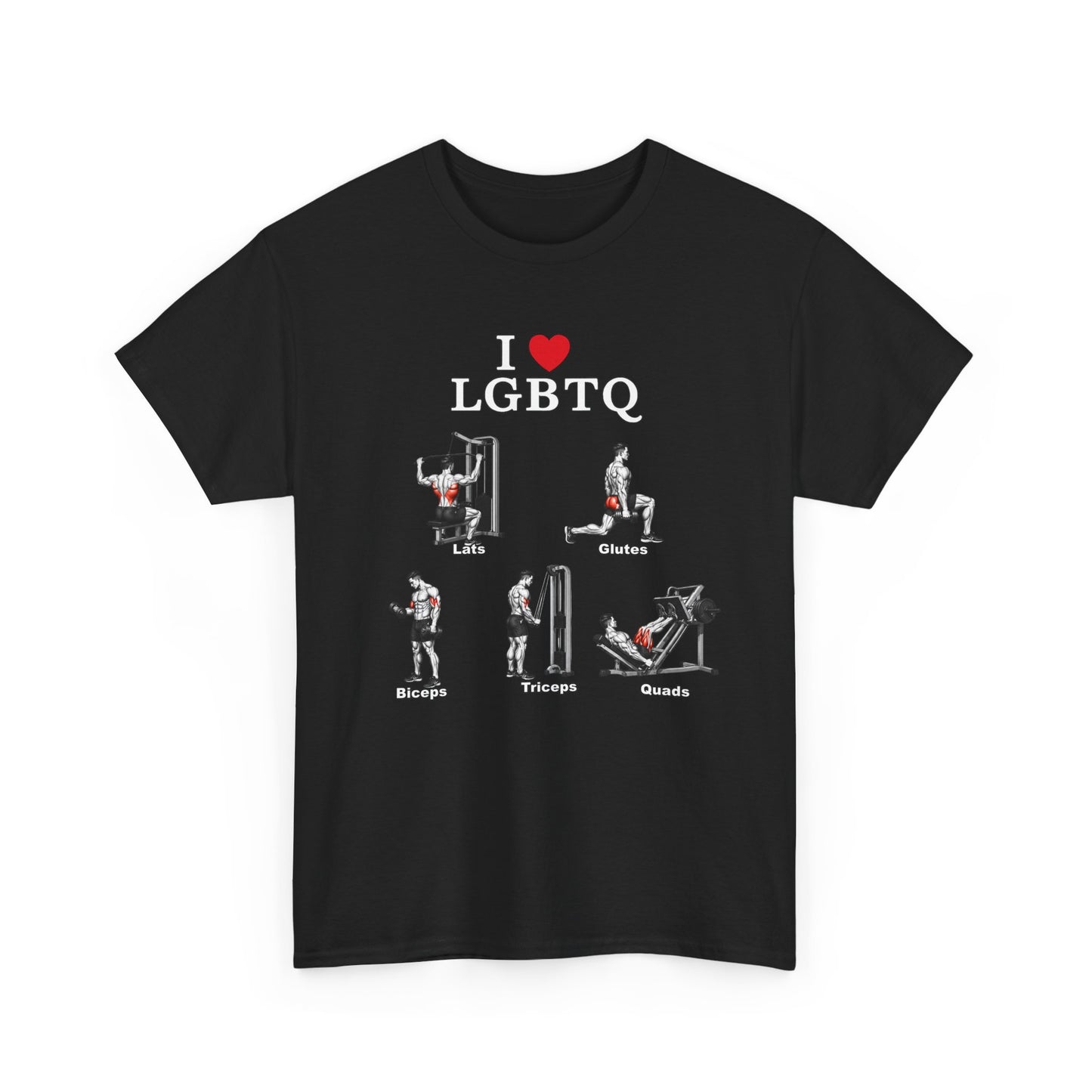 LGBTQ Gym Tee